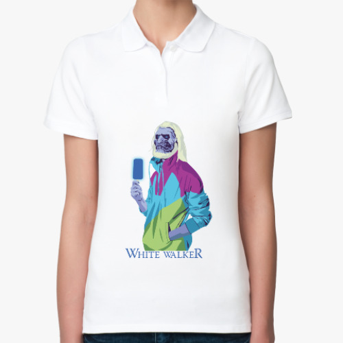 Женская рубашка поло White Walker Игра престолов