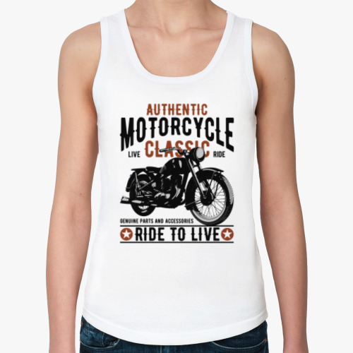 Женская майка Authentic Motorcycle