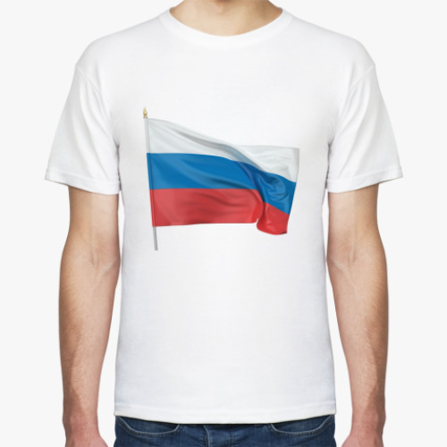 Футболка флаг России