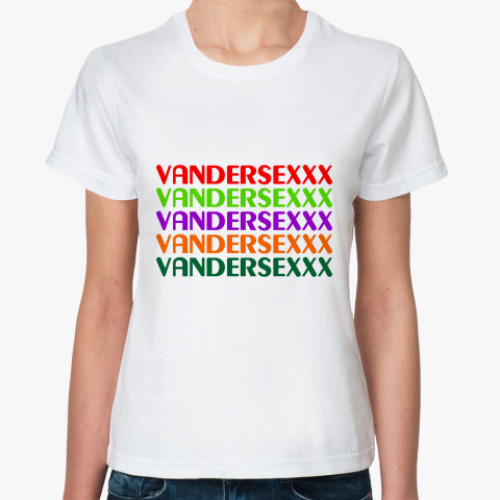 Классическая футболка VANDERSEXXX