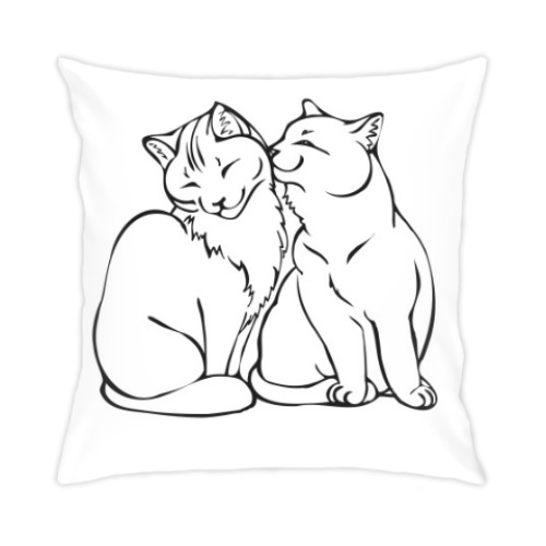 Подушка кошки