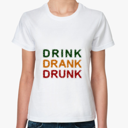 Классическая футболка Drink