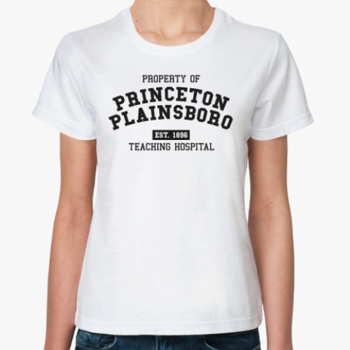 Классическая футболка Princeton Plainsboro