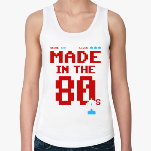 Женская майка Made in 80s