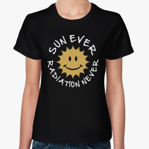 Женская футболка Солнце всегда