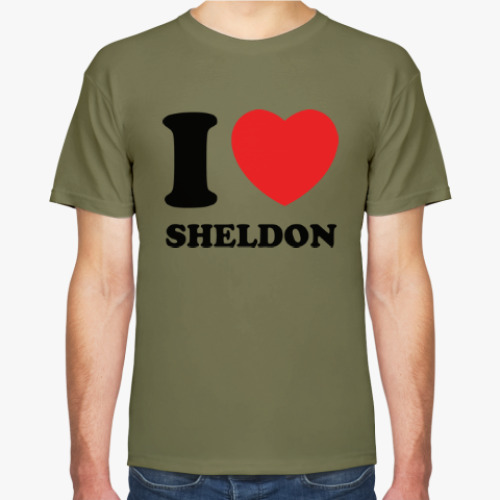 Футболка I Love Sheldon