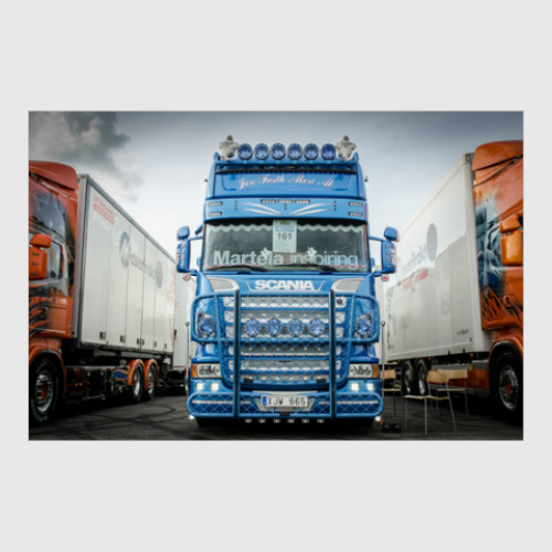 Постер Scania R500