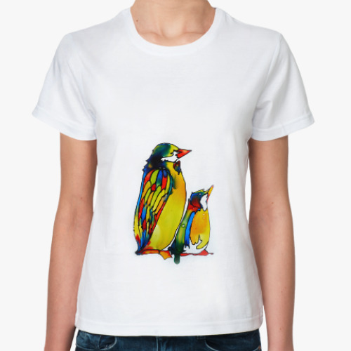 Классическая футболка Пингвины