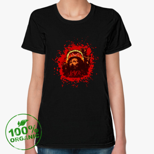 Женская футболка из органик-хлопка Slayer - Repentless