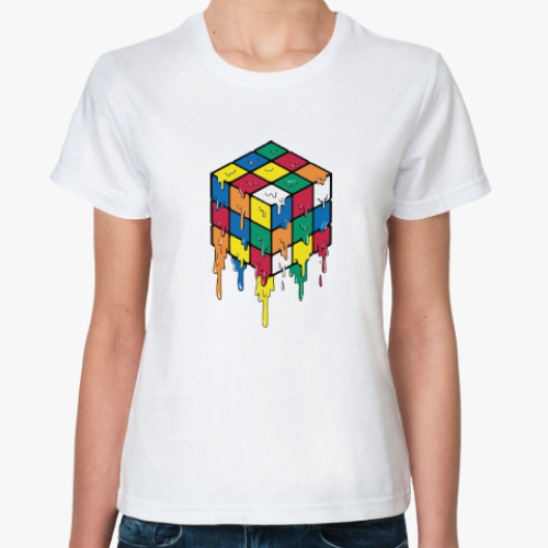 Классическая футболка Кубик Рубика | Спидкубинг