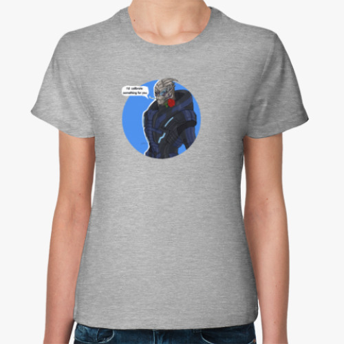 Женская футболка Garrus Vakarian