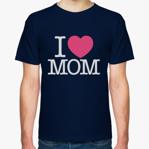 Футболка I love MOM