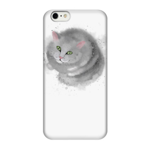 Чехол для iPhone 6/6s Серый кот, кошка