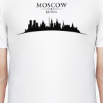 Москва Россия, силуэт города