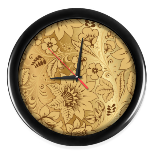 Настенные часы Golden Khokhloma