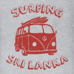 Surfing Sri Lanka (red)