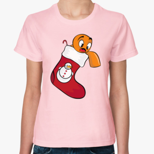 Женская футболка Gingerbread man