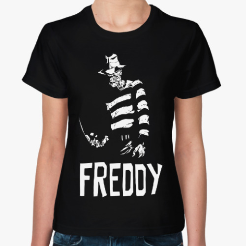 Женская футболка Фредди Крюгер