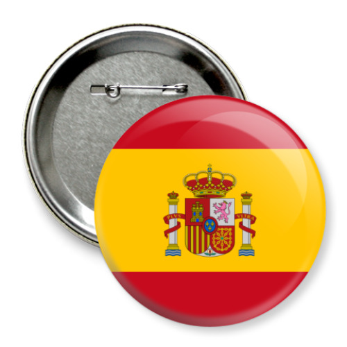 Значок 75мм Испания, Spain