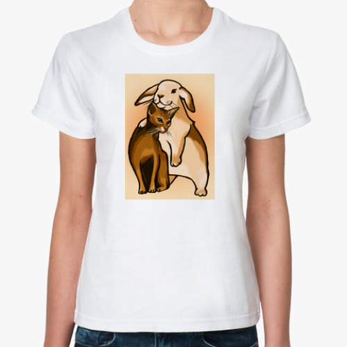 Классическая футболка котозай