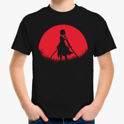 Детская футболка Красная Луна