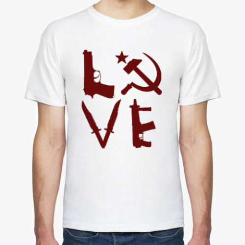Футболка USSR love