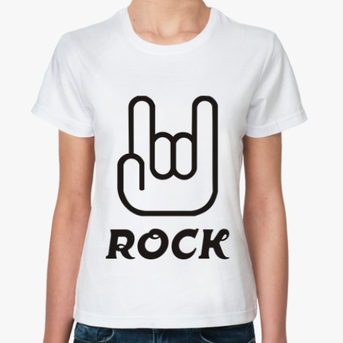 Классическая футболка ROCK