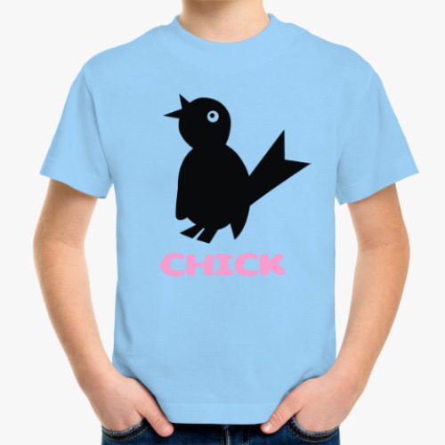 Детская футболка Птичка - чик