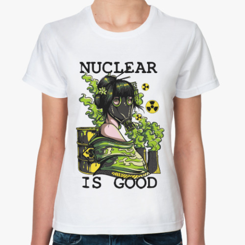Классическая футболка Nuclear is good