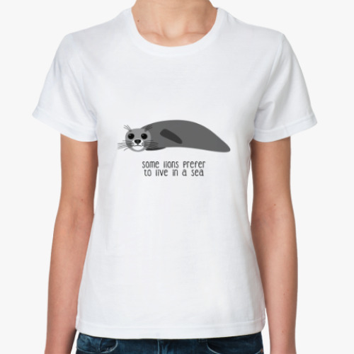 Классическая футболка Sea Lion