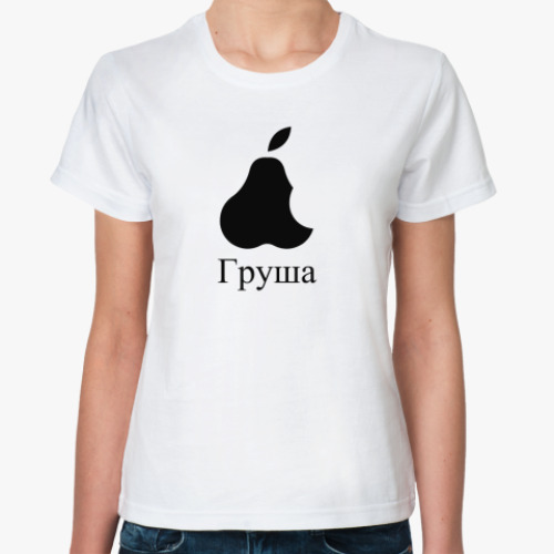 Классическая футболка Русский Apple