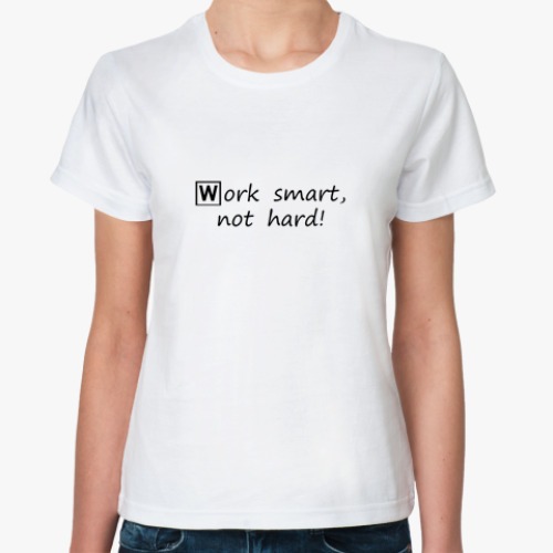 Классическая футболка Work