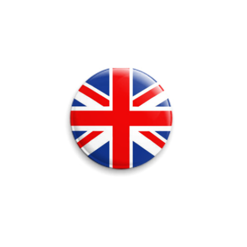 Значок 25мм  Британский флаг