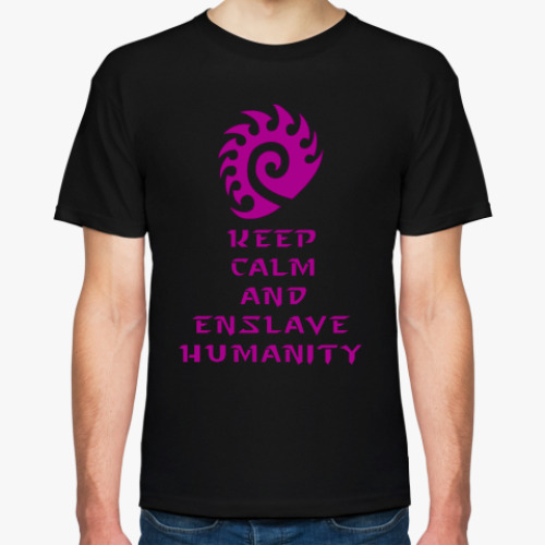 Футболка StarCraft - Keep Calm And Enslave Humanity