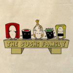 Sushi Family Холщовая сумка