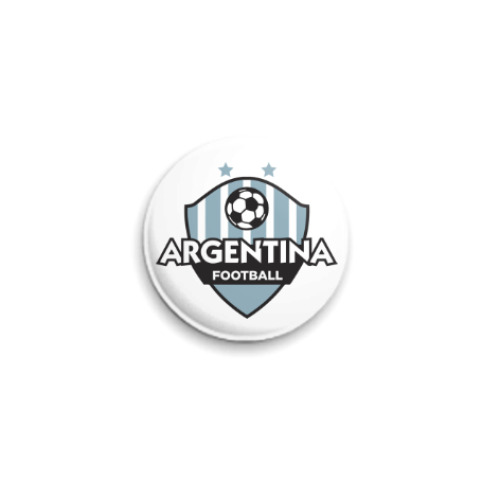 Значок 25мм Футбол Аргентины
