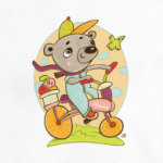 медведь на велосипеде