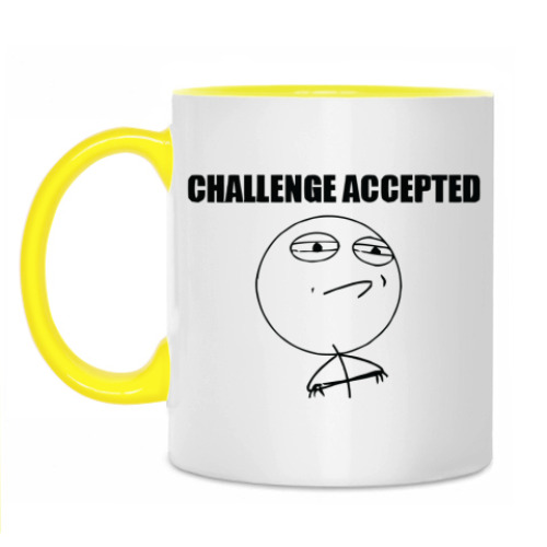 Кружка challange accepted