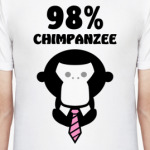 98% шимпанзе