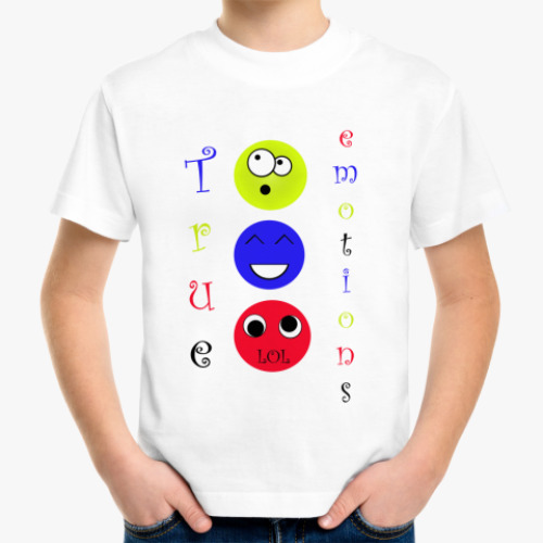 Детская футболка True Emotions