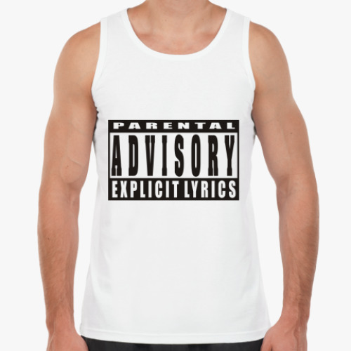 Майка Parental advisory explicit lyrics