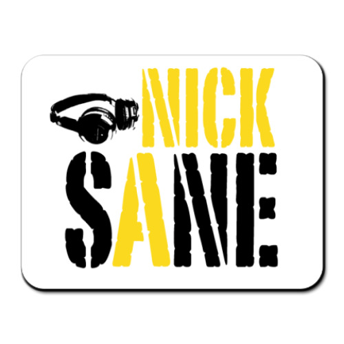 Коврик для мыши  Nick Sane