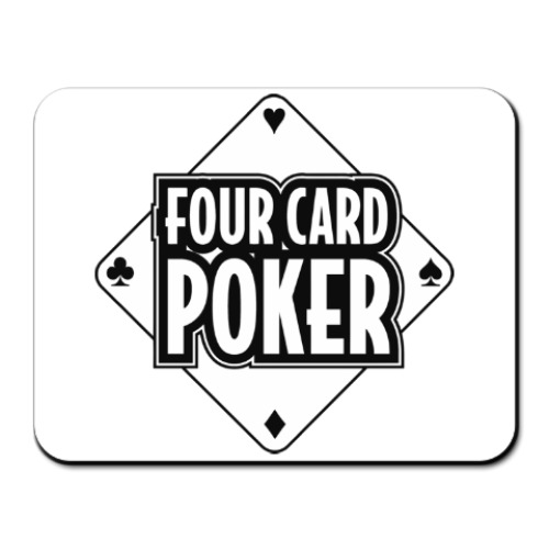 Коврик для мыши Four Card Poker