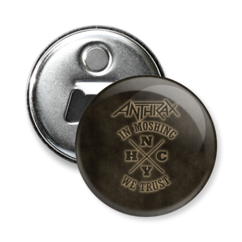 Магнит-открывашка Anthrax