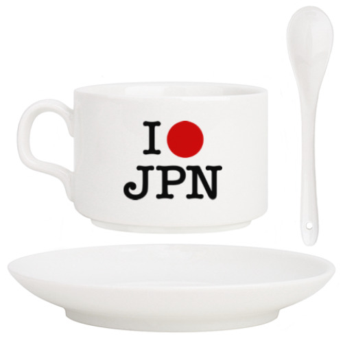Кофейный набор I love Japan