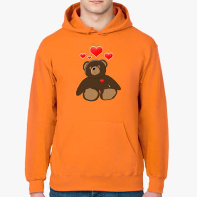 Толстовка худи Teddy in love Муж
