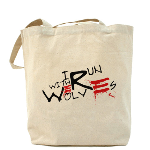 Сумка шоппер Werewolf 2side Холщ сумка