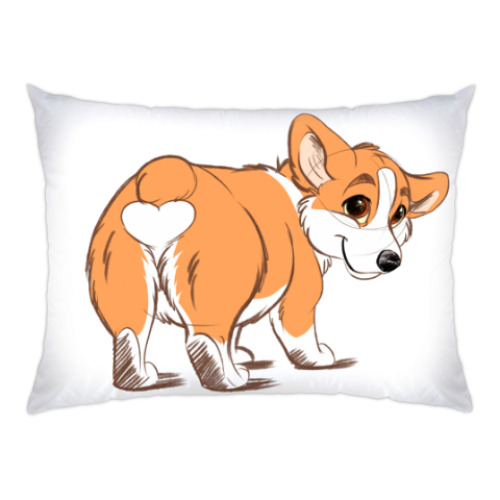 Подушка corgi butt