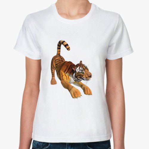 Классическая футболка 'Тигр'
