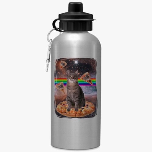 Спортивная бутылка/фляжка Космический кот
